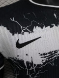24-25 BAR Black White Special Edition Player Version Soccer Jersey