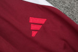 24-25 Bayern Deep Red Kids Half Pull Tracksuit (童装)(半拉链)