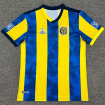 25-26 Rosario Central Home Fans Soccer Jersey