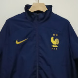 24-25 France Dark blue Windbreaker