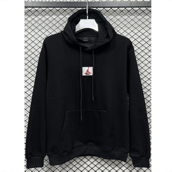 2024 Jordan Black Hoody #E1红标(刺绣加绒)