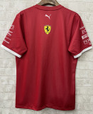 2025 F1 Ferrari Red T-Shirts Racing Suit (圆领)