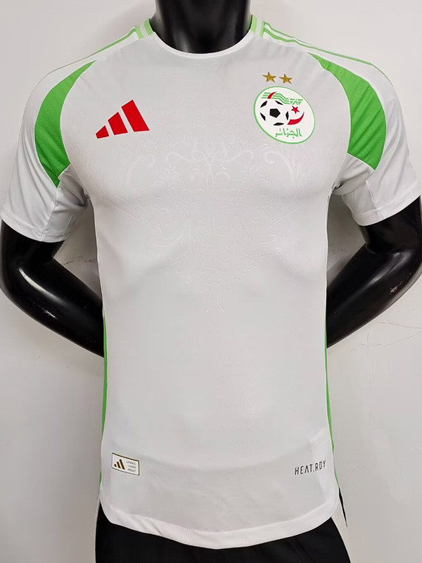 24-25 Algeria Home Player Version Soccer Jersey