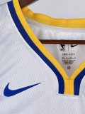 22-23 WARRIORS CURRY #30 White Top Quality Hot Pressing NBA Jersey (V领)