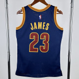 2015-2016 Cleveland Cavaliers JAMES #2 Royal blue Retro Top Quality Hot Pressing NBA Jersey