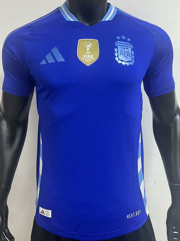 24-25 Argentina Away Player Version Soccer Jersey #FWCC