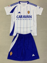 24-25 Zaragoza Home Kids Soccer Jersey