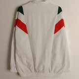 24-25 Italy White Windbreaker