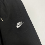 W8纯棉卫裤 NK Black Top Quality Sweatpants (Have Pocket)