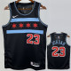 2019 BULLS JORDAN #23 Black City Edition Top Quality Hot Pressing NBA Retro Jersey