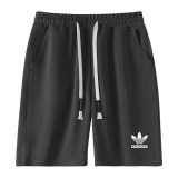 2025 AD Light black Pure Cotton Fabric Casual Short Pants *黑