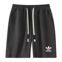 2025 AD Light black Pure Cotton Fabric Casual Short Pants *黑