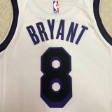 22-23 LAKERS BRYANT #8 White City Edition Top Quality Hot Pressing NBA Jersey