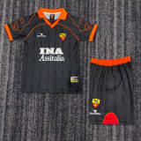1999-2000 Roma Away Kids Retro Soccer Jersey