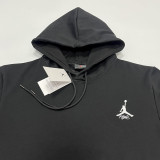 2024 Jordan Black Hoody #E2黑色(刺绣加绒)