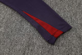 24-25 England Purple Blue Half Pull Tracksuit (半拉链)
