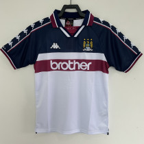 1997-1998 Man City Away Retro Soccer Jersey
