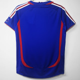 2006 France Home Retro Soccer Jersey