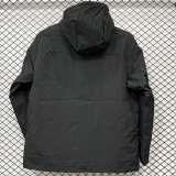 24-25 PSG Jordan Black Outdoor Jackets #B602冲锋衣