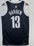 22-23 Nets HARDEN #13 Black Top Quality Hot Pressing NBA Jersey