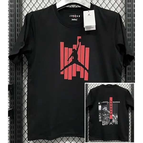 T282 Jordan Black High Quality Casual T-Shirt