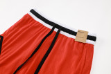 A2434 Jordan Red Casual Short Pants