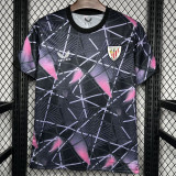 24-25 Bilbao Purple Black Training shirts