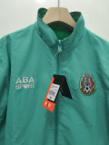 24-25 Mexico Lake blue & Green Double Sided Windbreaker (双面风衣)