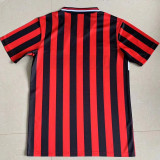 1994-1996 Man City Away Red Retro Soccer Jersey