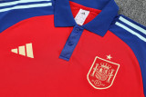 25-26 Spain Red Polo Tracksuit