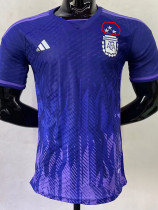 22-23 Argentina Away 3 Stars Player Version Soccer Jersey (三星)