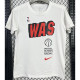 T114 Wizards WAS White High Quality Casual T-Shirt