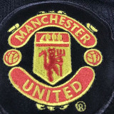 2007-2008 Man Utd Away Black long sleeve Retro soccer jersey (长袖)