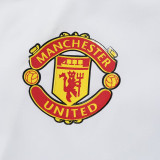 23-24 Man Utd White Windbreaker (High Quality)球员