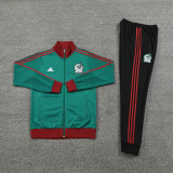 24-25 Mexico Dark Green Jacket Tracksuit #02