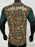24-25 Ivory Coast Green Yellow Player Version Training shirts