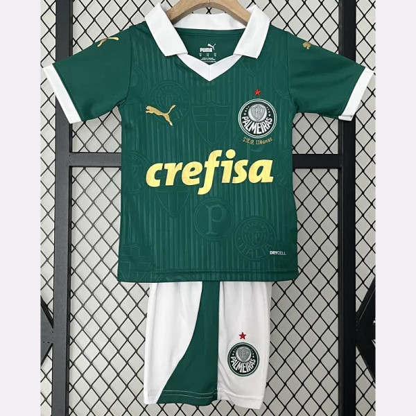 24-25 Palmeiras Home Kids Soccer Jersey