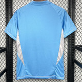 24-25 RMA Blue GoalKeeper Fans Soccer Jersey