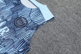 24-25 PSG Light blue Tank top and shorts suit