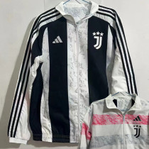 24-25 JUV Black & White Double Sided Windbreaker (双面风衣)