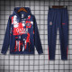 24-25 PSG Royal Blue Hoodie Tracksuit (卫衣套装)
