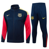 24-25 BAR Royal blue Jacket Tracksuit #A752