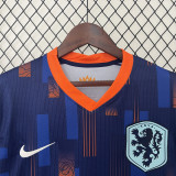24-25 Netherlands Away Fans Soccer Jersey