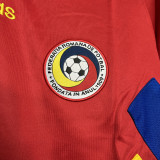 1994 Romania Red Retro Soccer Jersey