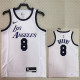 22-23 LAKERS BRYANT #8 White City Edition Top Quality Hot Pressing NBA Jersey