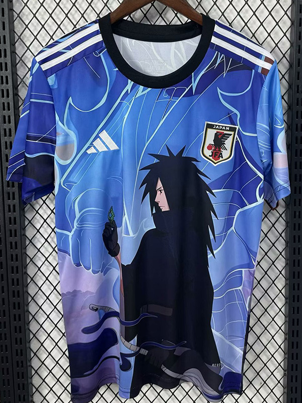 25-26 Japan Blue Special Edition Fans Soccer Jersey *忍者系黑衣