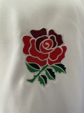24-25 England White Polo Rugby Jersey (有领)