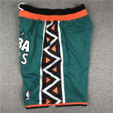 ALL STAR Green City Edition Top Quality NBA Pocket Pants #全明星