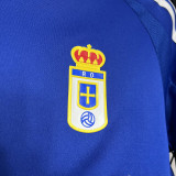24-25 Real Oviedo Home Fans Soccer Jersey