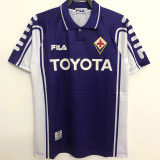 1999-2000 Fiorentina Home Retro Soccer Jersey
